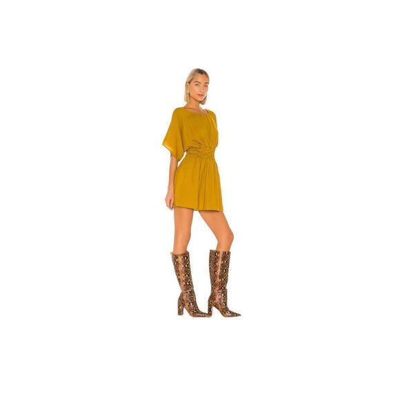 Tularosa Sienna Dress in Mustard Size XL NWT (13-6) - Picture 2 of 7